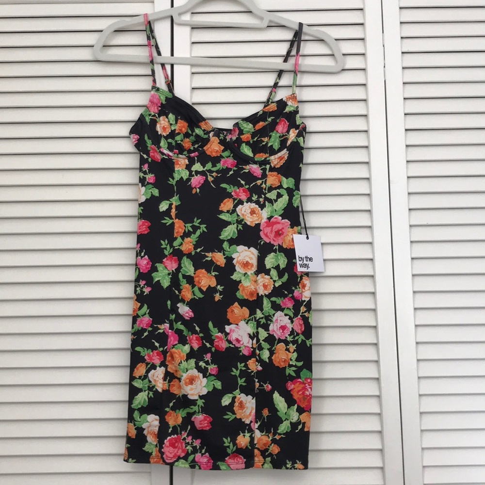 Floral mini dress